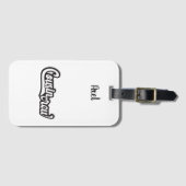 従兄弟クルー ラゲッジタグ (正面横)