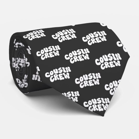 従兄弟クルー |レトロマッチングのいとこのファミリー懇親会 ネクタイ (ロール)