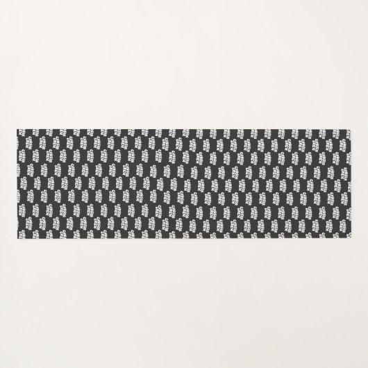 従兄弟クルー |レトロマッチングのいとこのファミリー懇親会 ヨガマット (裏面(横))