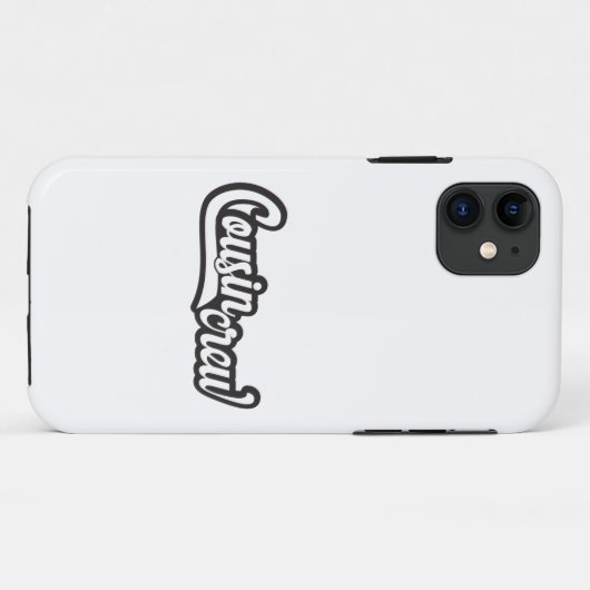 従兄弟クルー Case-Mate iPhoneケース (裏面(横))