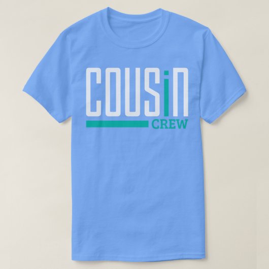 従兄弟クルー Tシャツ (デザイン正面)