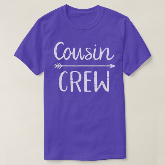 従兄弟クルー Tシャツ (デザイン正面)