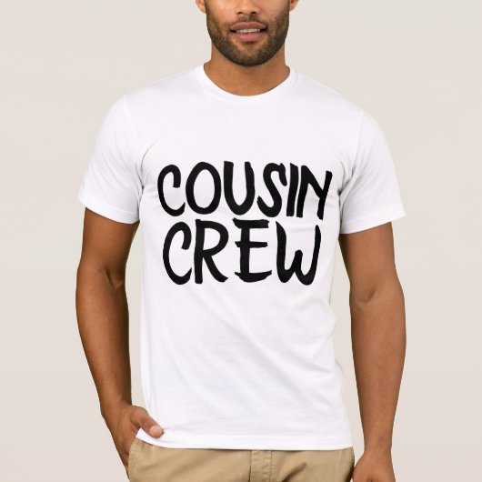 従兄弟クルーTシャツ Tシャツ (正面)