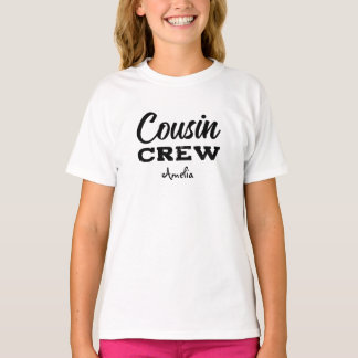 従兄弟パーソナライズされたのTシャツ Tシャツ
