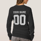 従兄弟パーソナライズされた乗務員の家族 Tシャツ (裏面)