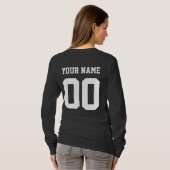 従兄弟パーソナライズされた乗務員の家族 Tシャツ (裏面フル)