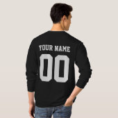 従兄弟パーソナライズされた乗務員の家族 Tシャツ (裏面フル)