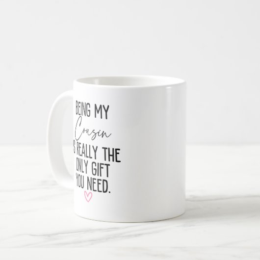 従兄弟 コーヒーマグカップ (正面左)