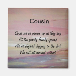 従兄弟 マグネット