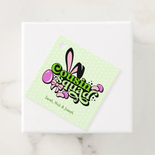 従姉妹のスカンダニーの耳イースターエッグ フェイバータグ (インサイチュ)