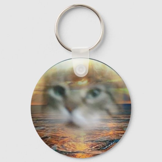 従姉妹のスキーボタンキーチェーン キーホルダー (正面)