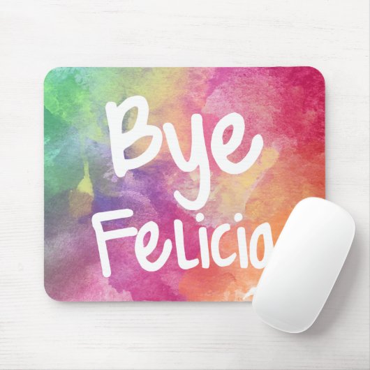 従属的なフェリシアのおもしろいな水彩画のマウスパッド マウスパッド (マウス)