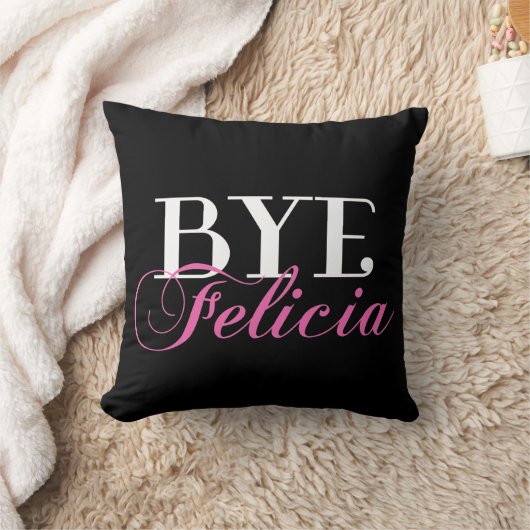 従属的なフェリシアの粋な俗語のユーモア クッション (ブランケット)