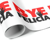 従属的なフェリシア手の波 ラッピングペーパー (ロールコーナー)