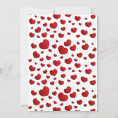 従業員おもしろいのバレンタインデー カード (裏面)