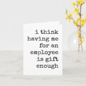 従業員おもしろいのボスカード、評価カード カード (黄色い花)