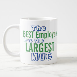 従業員おもしろい最高の引用文ビッグマグ – Office Humor ジャンボコーヒーマグカップ