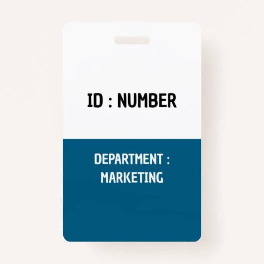 従業員のカスタマイズ予算を設定する バッジ (裏面)