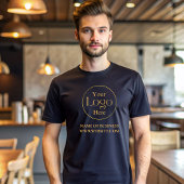 従業員のビジネスロゴ会社ブランドTシャツ Tシャツ