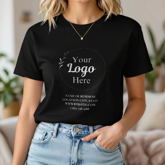 従業員のビジネスロゴ会社ブランドTシャツ Tシャツ