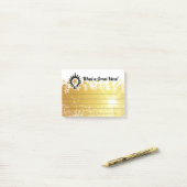 従業員のポスト・イットの認識賞の良い考え ポストイット (デスク上)