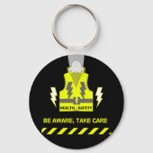従業員のマグ・トラック運転手のための健康と安全の贈り物 キーホルダー (正面)
