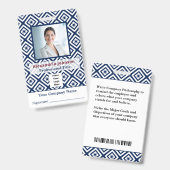 従業員の写真識別IDカスタムカード バッジ (正面＆裏面)