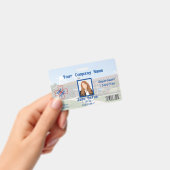 従業員の写真ID企業の/キャンパスフォトバーコード バッジ (手持ち)