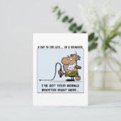 従業員の士気を高めるための管理ツール ポストカード (スタンド正面)