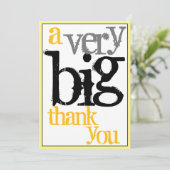 従業員の大変感謝の意を表します サンキューカード (スタンド正面)
