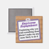 従業員の婚約 マグネット (正面/裏面)