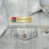 従業員の安全ピンまたはここにロゴを磁気 名札 (インサイチュ)