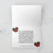 従業員の幸せな休日カードへの雇用者 シーズンカード (内部)