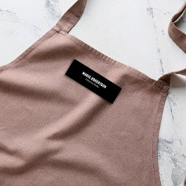 従業員の役職のパーソナライズされたシンプル 名札