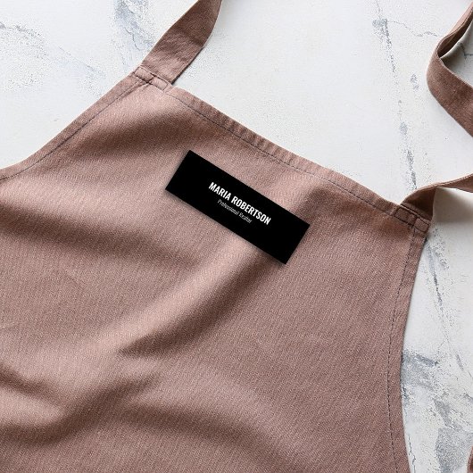 従業員の役職のパーソナライズされたシンプル 名札