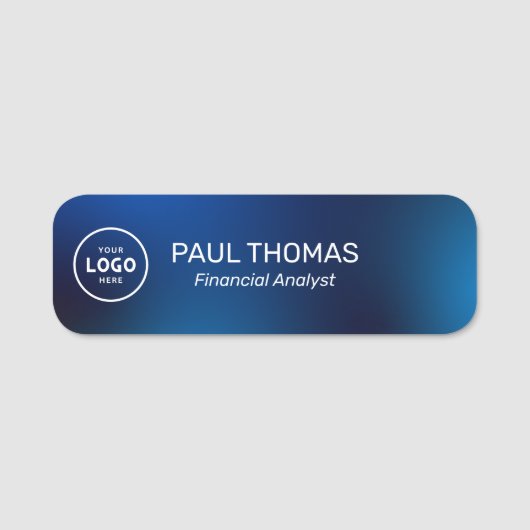 従業員の役職のモダンプロフェッショナル磁気 名札 (正面)