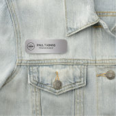 従業員の役職のモダンプロフェッショナル磁気 名札 (インサイチュ)