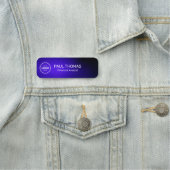 従業員の役職のモダンプロフェッショナル磁気 名札 (インサイチュ)