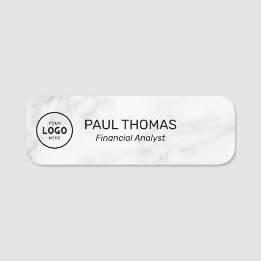 従業員の役職のモダンプロフェッショナル磁気 名札 (正面)