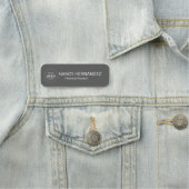 従業員の役職プロフェッショナル磁気 名札 (インサイチュ)