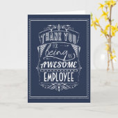 従業員の感謝の気持ち カード (黄色い花)