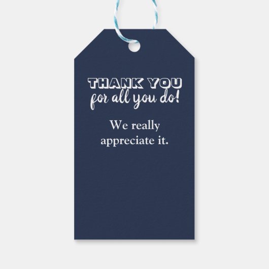 従業員の感謝の気持ち ギフトタグ (裏面)