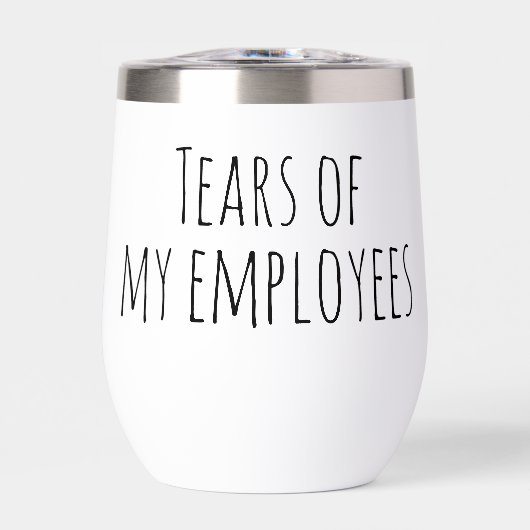 従業員の涙ギフトおもしろいオフィスHRボス (正面)