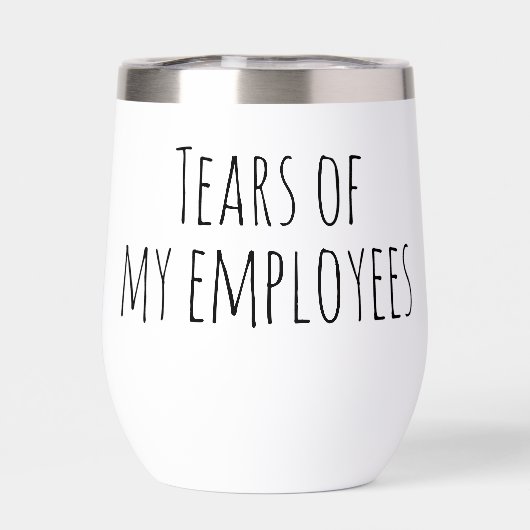 従業員の涙ギフトおもしろいオフィスHRボス (背面)