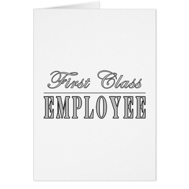 従業員の第1クラスの従業員 (正面)