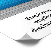 従業員の職務001 ポスター (角)