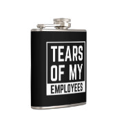 従業員の職場ギフト涙HRボス おもしろい フラスク (右)