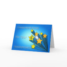 従業員の記念日のカスタマイズ可能射撃、 発砲スター