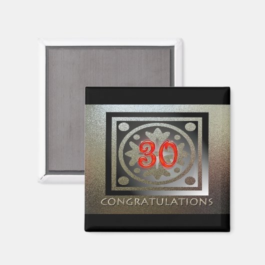 従業員の記念日ギフトのカスタマイズエレガント可能 マグネット (正面/裏面)