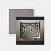 従業員の記念日ギフトのカスタマイズエレガント可能 マグネット (正面/裏面)